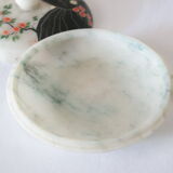 Hand-painted art deco round box