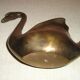 Brass swan empty pocket