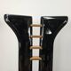 Ensemble de 6 chaises Pierre Cardin en bois laqué noir, 1970