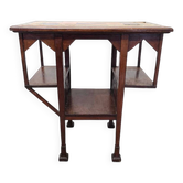 Arts And Craft Side Table With Tiles, from around 1900