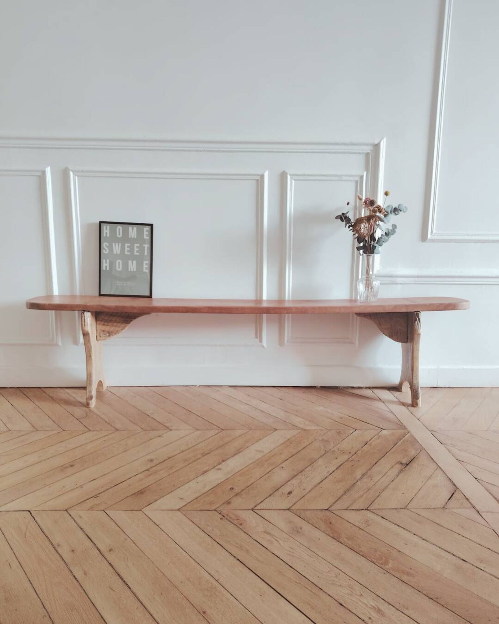 Banc ancien rénové, fin du XIXe - début du XXe siècle