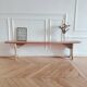 Renovated antique bench, late 19th - early 20th century