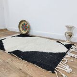Handcrafted Moroccan Berber Rug 143 X 88 CM