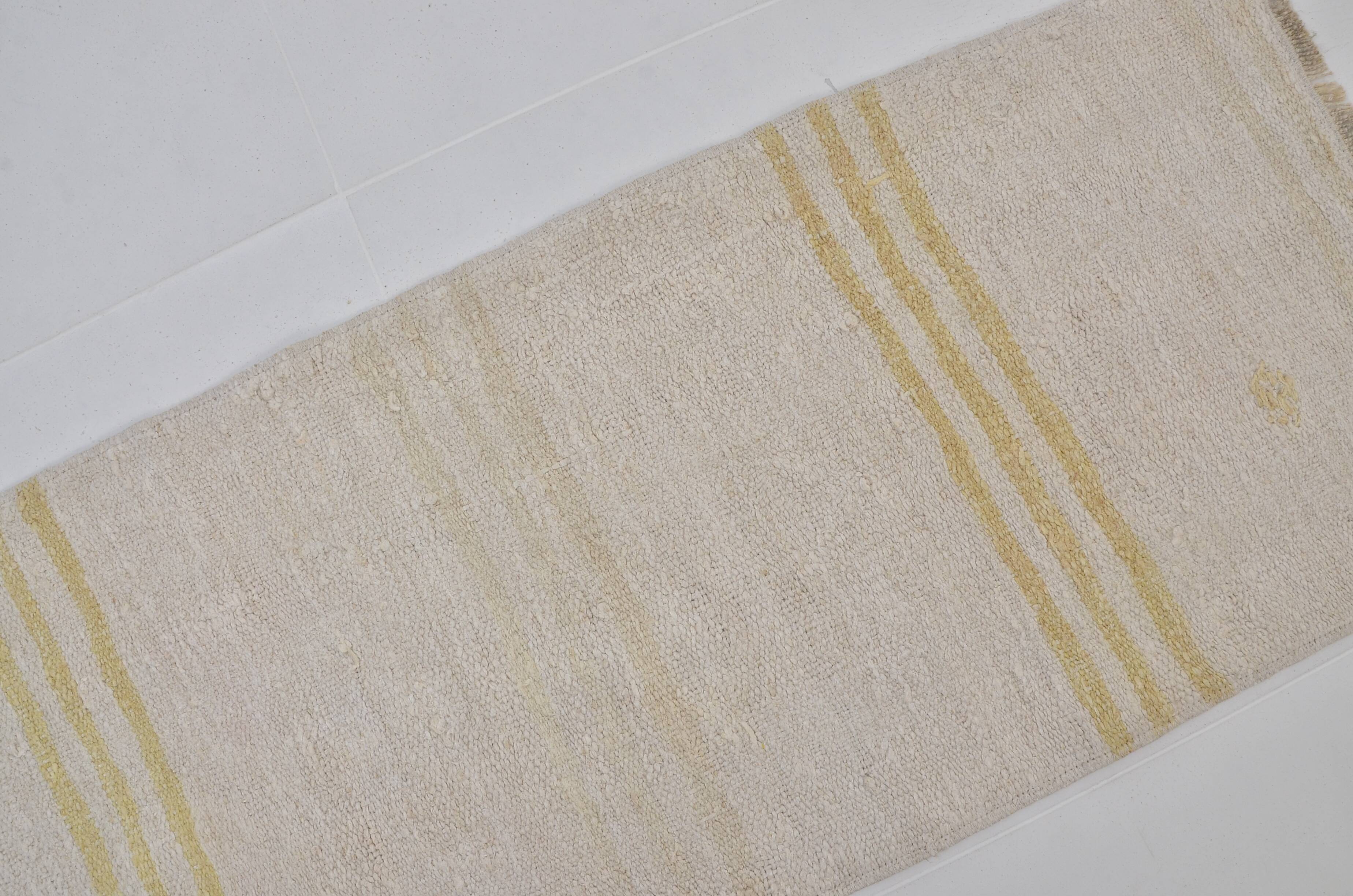 Small Vintage Hemp Rug sku 3994