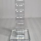 Crystal candle holder, Saint-Louis design Jean Sala