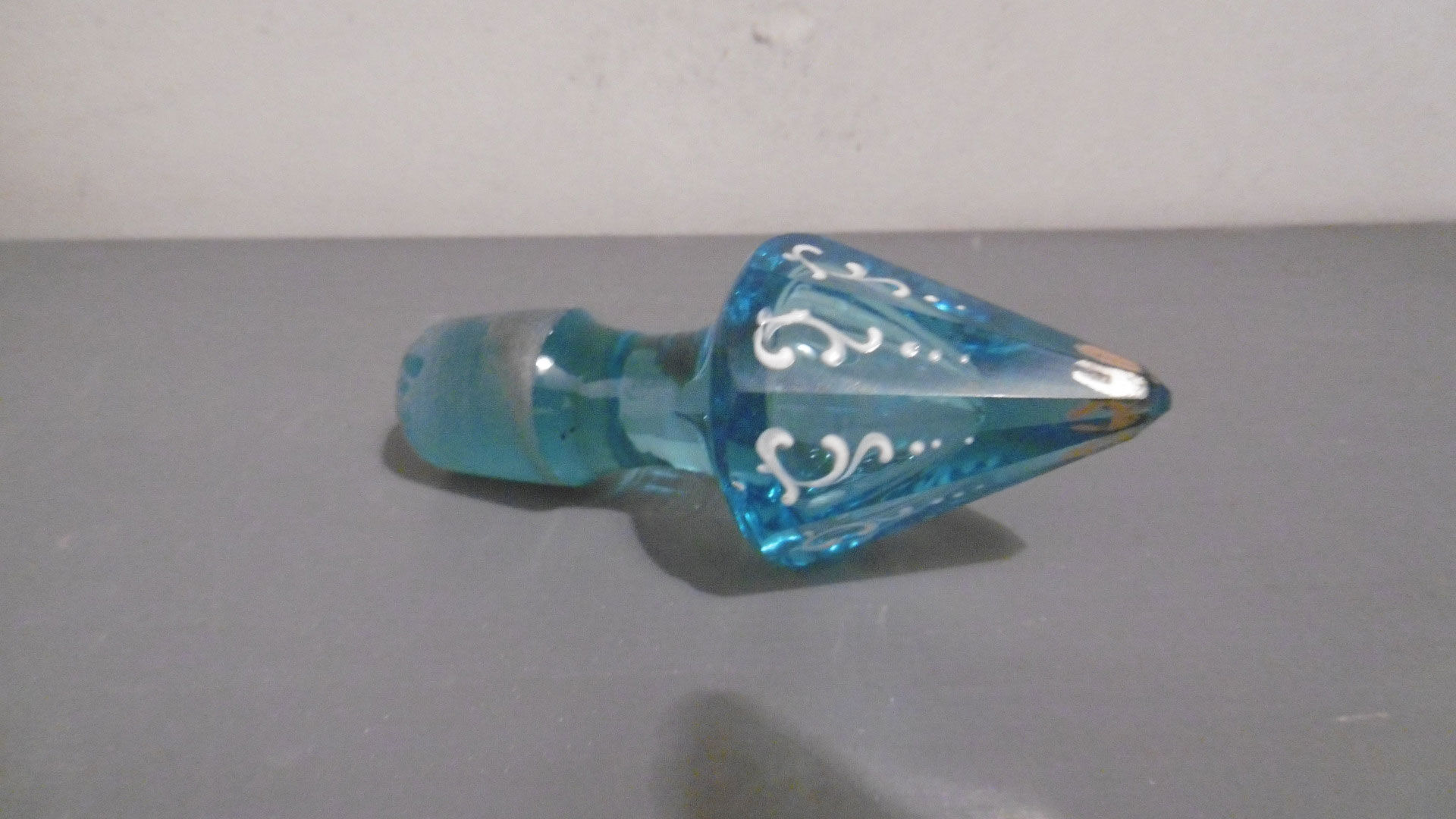 Service a liqueur carafe et verres verre emailé