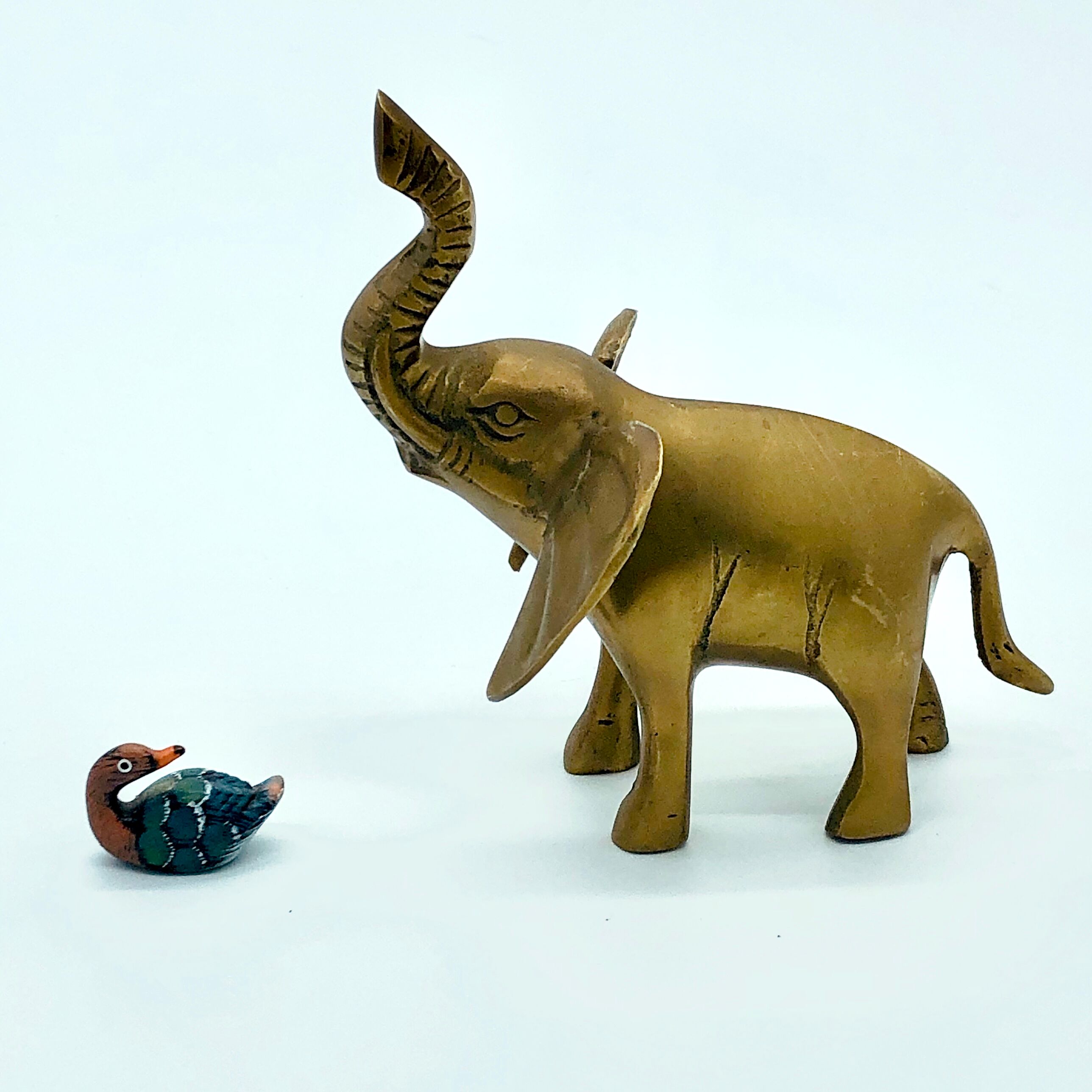 Elephant en laiton