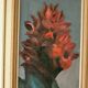 Original vintage oil on canvas – "Flowers"