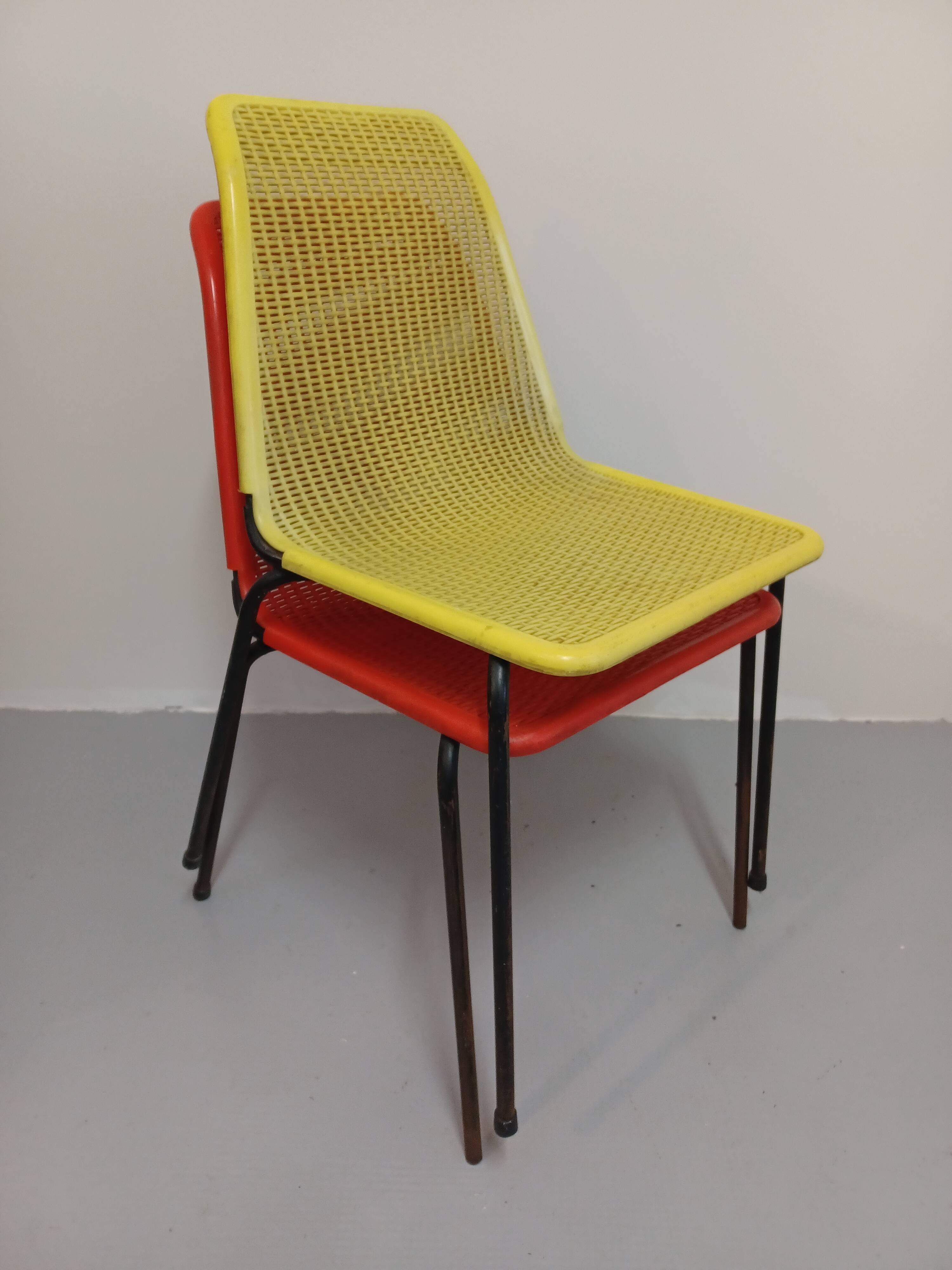 Paire de chaises,  70'S