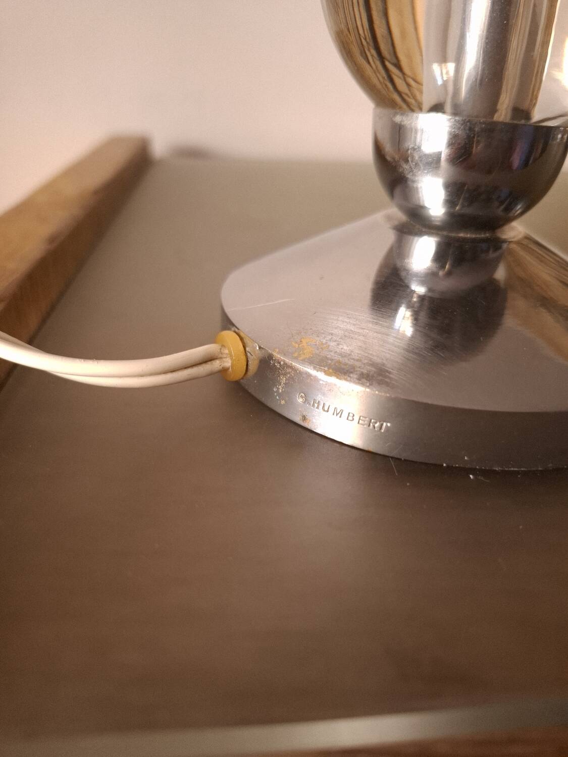 Lampe art déco G.Humbert