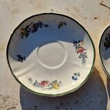 Set of 3 saucers Villeroy Boch model 1562