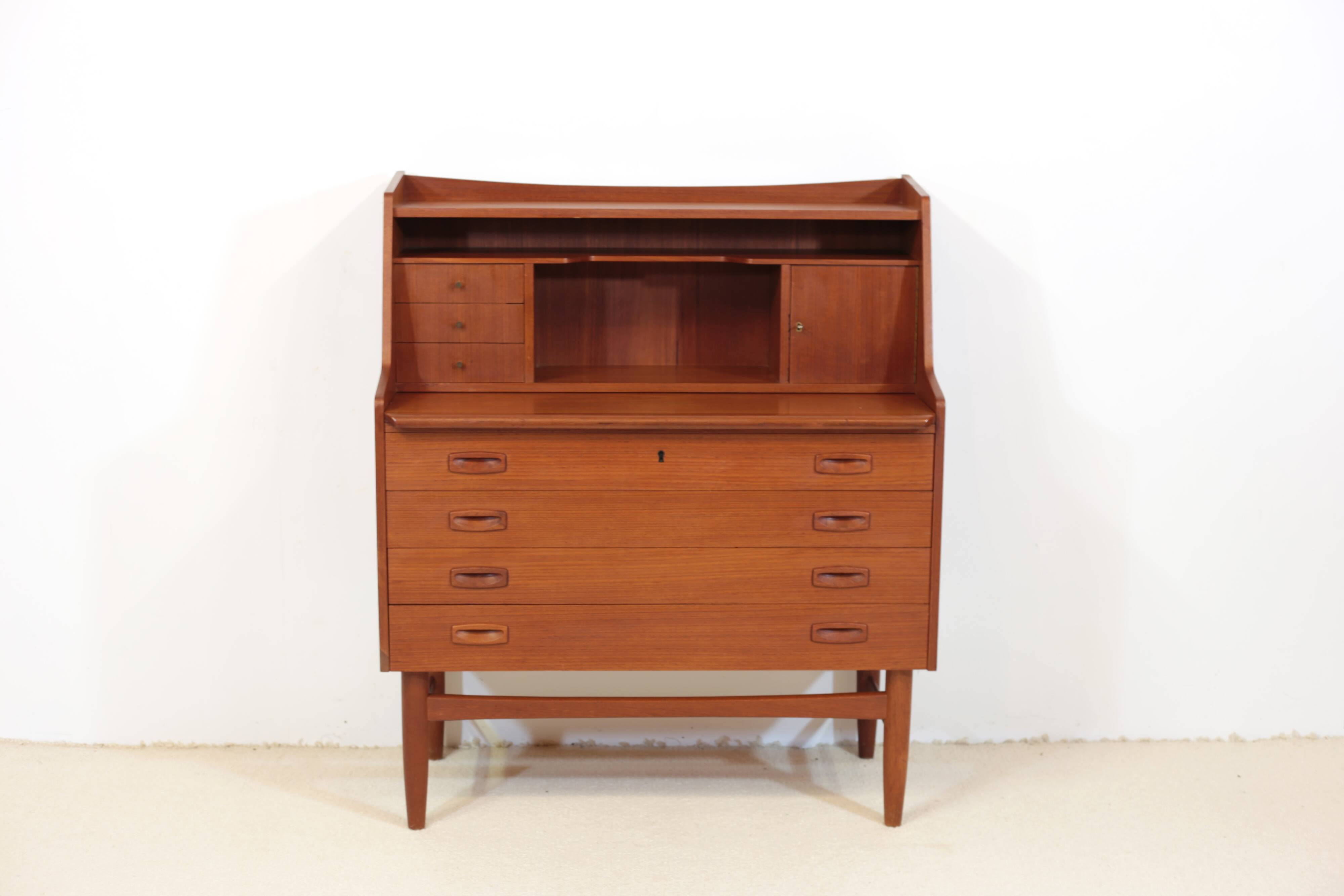 Mid-Century Teak Secretary