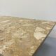 Table basse en marbre fossilifère années 70