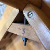 Scandinavian teak coffee table in the 70s