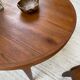 Round table 120-230 cm scandinavian samcom arne hovmand olsen