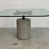 Table à manger Giovanni Offredi pour Saporiti, années 1970