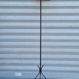 Wrought iron tripod floor lamp