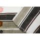 1970s Turkish Oushak Handmade Wool Cotton White Runner 70x241