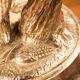 Vintage Silver-Plated Goose Lamp