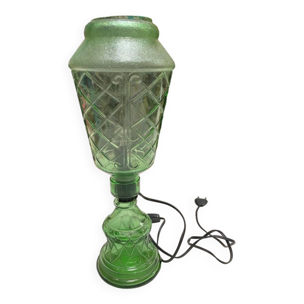 Lampe bouteille Italia chianti verre