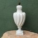 Baluster lamp base in Paris porcelain