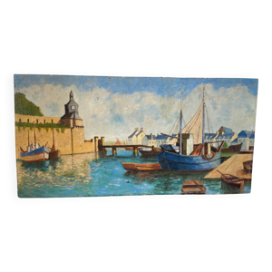 Peinture port voiliers