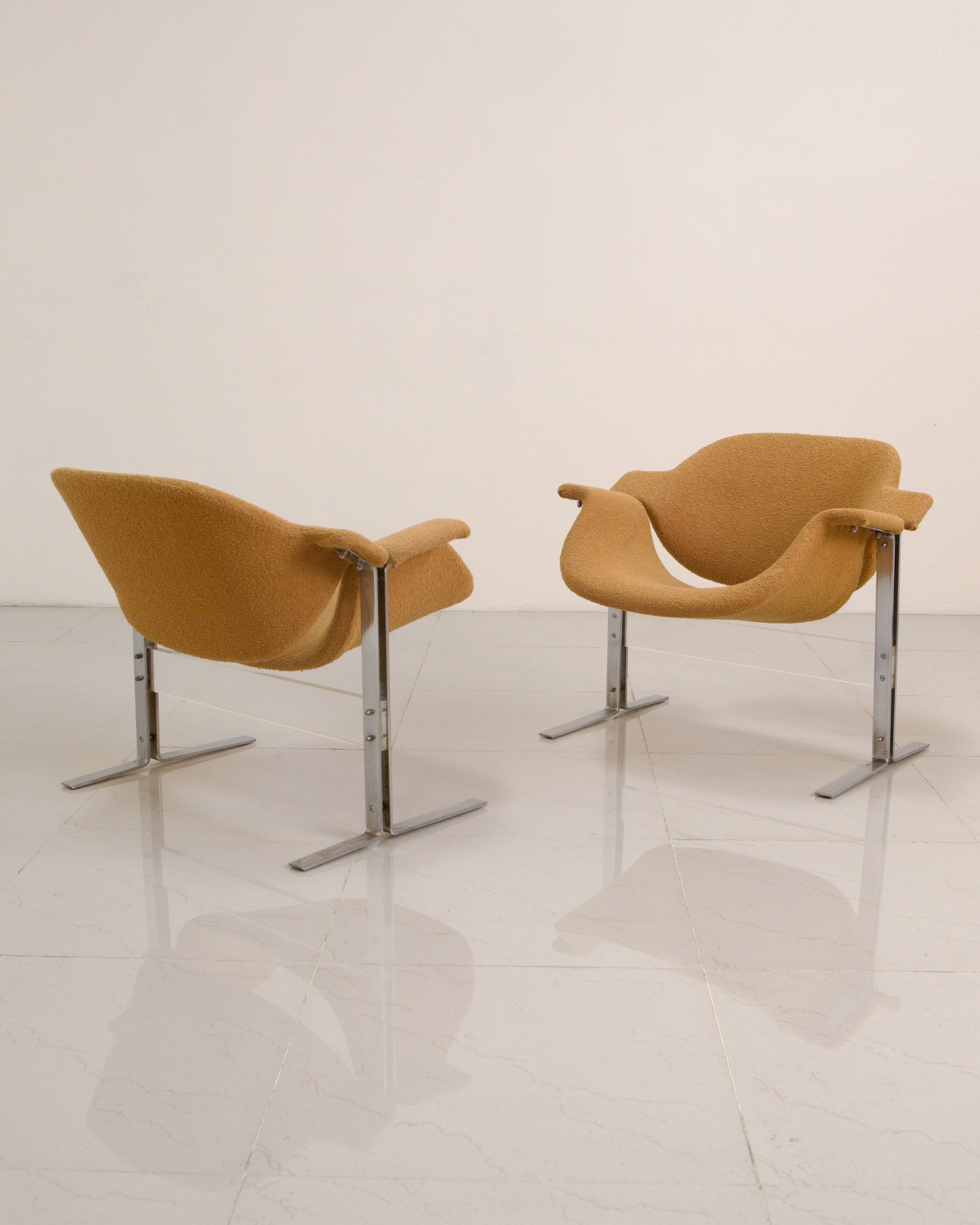 Pair of lounge chairs by Just B Meijer for Kembo 60's