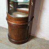 Set of 2 antique display cabinets