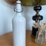 MKM white stoneware bottle