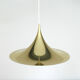 Semi brass hanging lamp design Claus Bonderup & Thorsten Thorup for Fog-Morup, Denmark