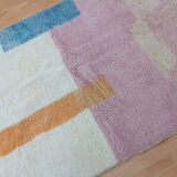 Handmade Berber wool rug size 150 x 250 cm