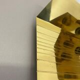 Grande applique en laiton par Vereinigte Werkstätten, 1980