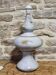Large glazed ceramic lamp base by Jean-François Descombes, Vallauris.