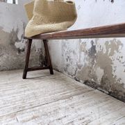 Banc de ferme chêne 1950
