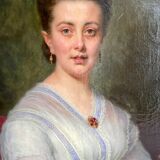 Portrait of an elegant woman