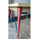 Industrial tolix table by Xavier Pauchard