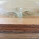 Art deco cup in pressed glass paste
