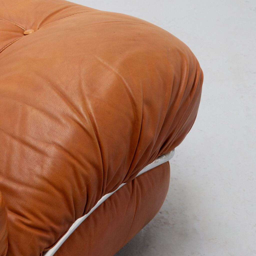 Italian Corolla lounge chair by I.P.E 1970s