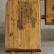 Vintage pine stool by Olof Ottelin - 1960