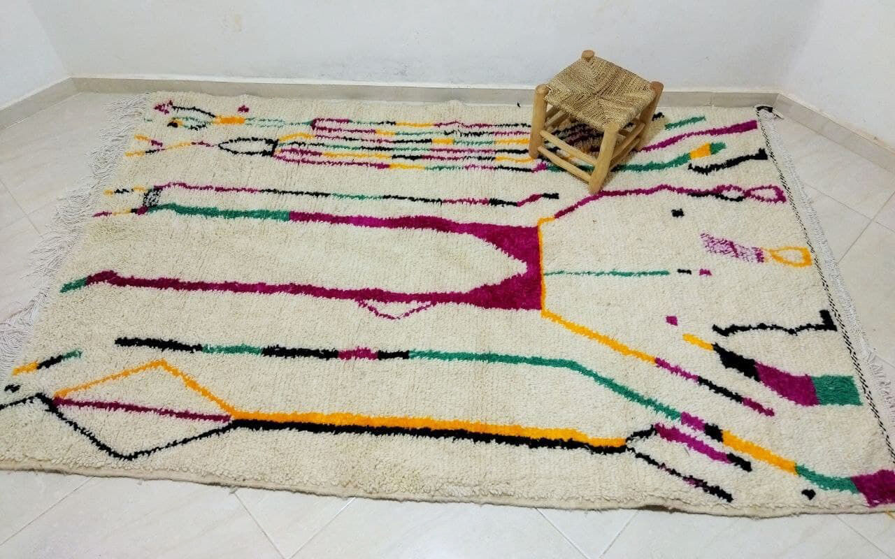 Moroccan berber carpet 240x153cm