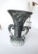 Baluster vase decorated with palm trees, 1950s style