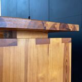 Articulated desk 1950-1960 solid pine