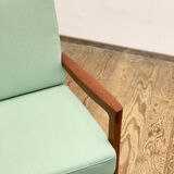 Teak armchair or easy chair by Ole Wanscher for France & Son, Mid Century Modern Danish Design, 1950er
