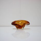 Bohemian Art Glass Bowl/Ashtray by Josef Hospodka, 1960's
