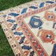 Vintage Turkish handmade rug 110x177 cm