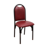 Chaise de bistrot vintage rouge
