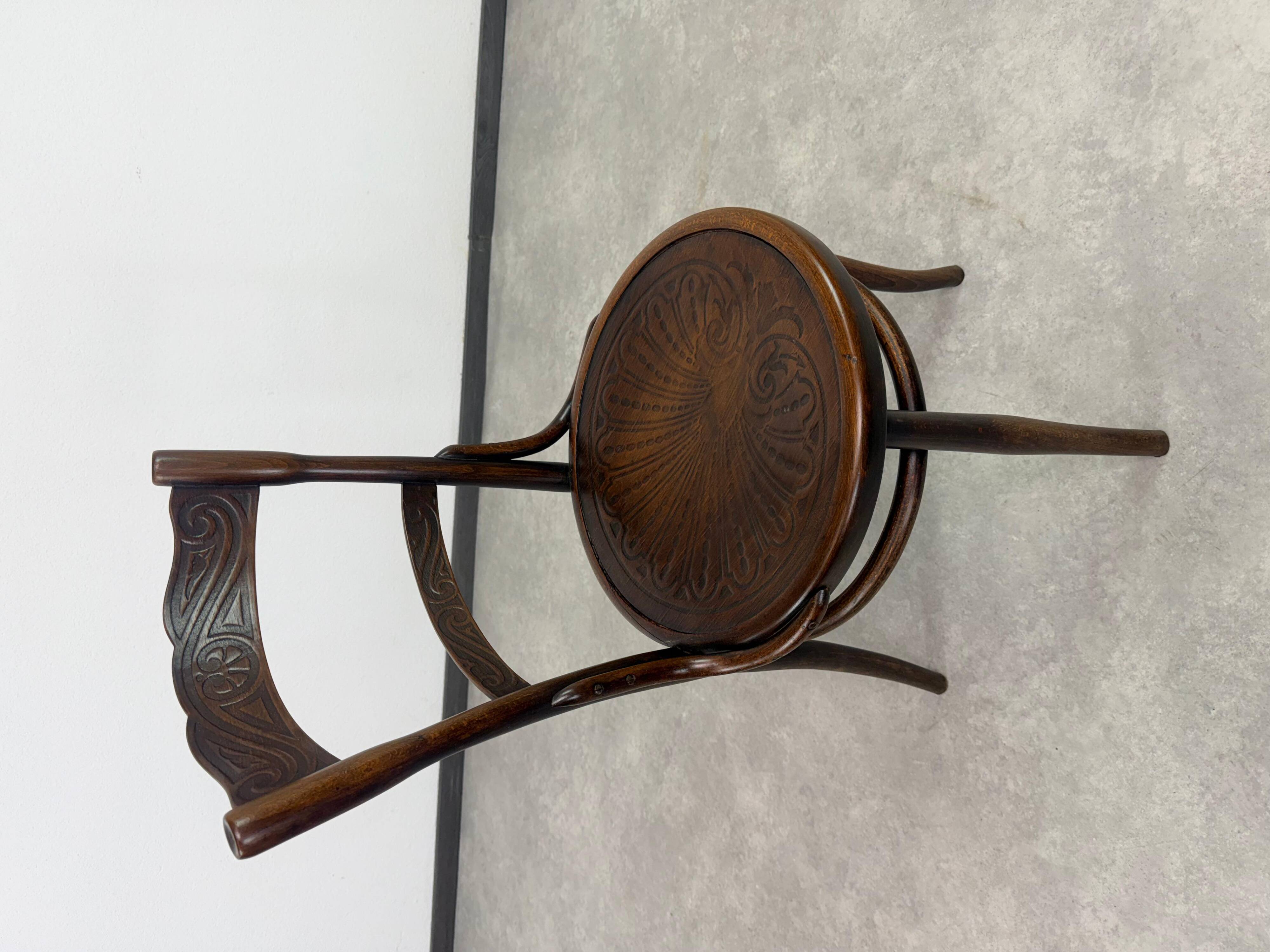 Set of 2 dining chairs by J&J Kohn