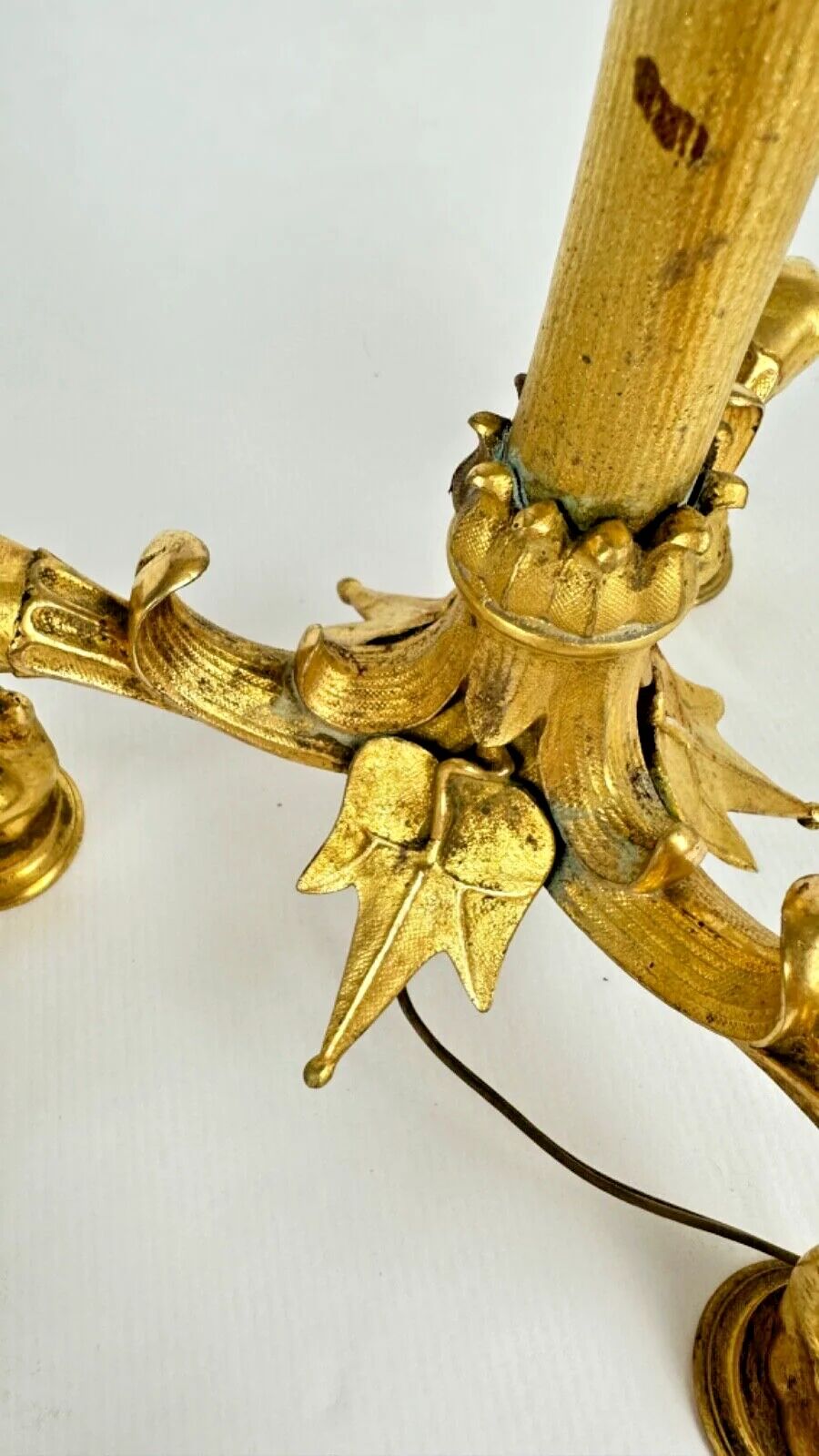 Barbedienne (attributed to), pair of candelabra with storks