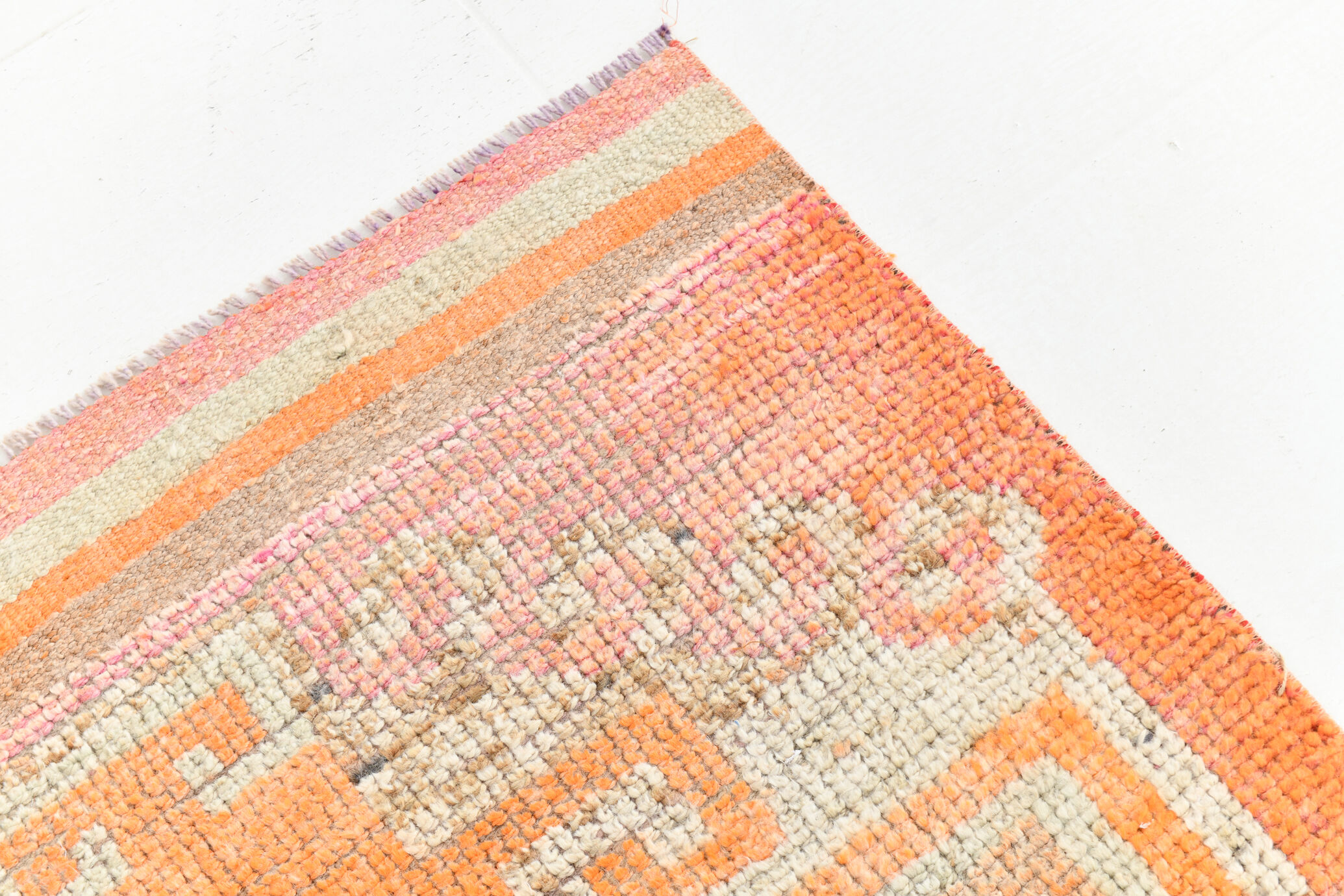 3x10 vintage runner rug, 89x312cm