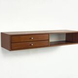Teak Wall Console No. 132 by Kai Kristiansen for Aksel Kjersgaard, 1960s